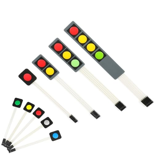 Teclado de membrana matriz de 4 teclas para kit de panel de control electrónico DIY 2