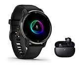 LANGE AKKULAUFZEIT Smartwatch-Modus: Bis zu 9 Tage BRILLIANTES AMOLED DISPLAY; 51 g leicht; ANIMIERTE TRAININGS AUF DEM DISPLAY; GARMIN COACH Nutze kostenlos deinen persönlichen Trainer. Garmin Coach hilft dir dein persönliches Laufziel zu erreichen