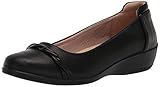 LifeStride Womens Impact Loafer, Black, 8 US