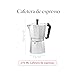 Imagen de Florina Cafetera Italiana 6 Tazas  I Cafetera Italiana Inducción de Aluminio GRANDE I Cafetera Moka para Preparar Café Espresso Italiano I Apta para Cocina de Cerámica