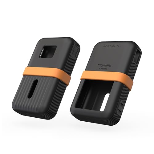 Funda de silicona para Anker Zolo Power Bank (10.000 mAh, 30 W), silicona gruesa, antigolpes y antideslizante, para proteger el banco de energía (negro)