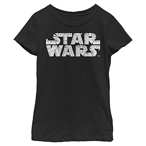 STAR WARS Mummy Logo Girls Short Sleeve Tee Shirt