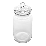 LYOR - Porta Mantimento de Vidro com Tampa Arena 1,6L