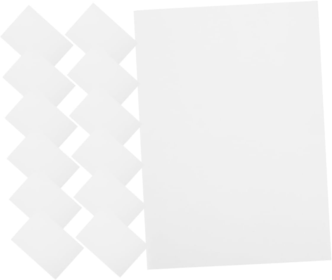 Housoutil 250sheets Diamond Drawing Paper Double-Sided Dust Sticker Repairing Cover for Art Completion