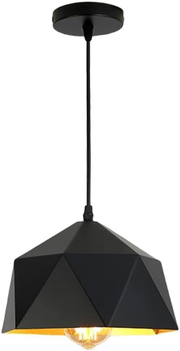 Lámpara de techo vintage industrial para islas de cocina y espacios modernos