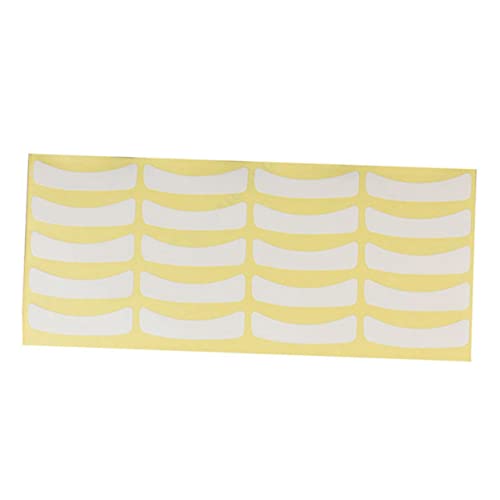 NOLITOY Eyelash Extension Pads 100pcs Under Eye Patches Protective Film Easy Application for Makeup Artists