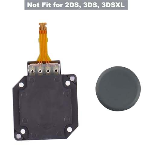 Image of 3D Analog Joystick Button Module Stick w /Thumbstick Circle Pad Cover Cap Replacement for Nintendo New 2DS XL /New 3DS XL /New 3DS