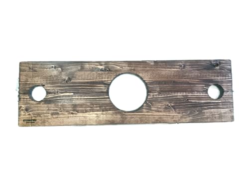 Mychaleyko - Abschließbarer Pranger aus Holz (Kopf & Handgelenk). Dunkle Ölstruktur. Premium Spielzeug für Frauen, Paare und Männer. Sehr Edel. Eigene Herstellung in Deutschland.