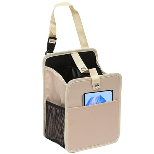 Sac de rangement voiture pliable imperméable avec support mouchoirs - 6