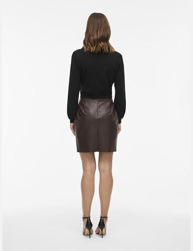 Vila Female Minirock VIDAGMAR Beschichtete – Ansicht 4