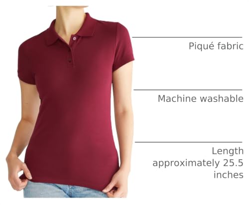 Image of Aeropostale Women's Aero Uniform Polo Short Sleeve