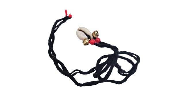 5 PCS Black Thread Set with Kodi Kamarband/Necklace/Locket/Wrist Band - Multipurpose Spiritual Protection for Men/Women/Kids (B0D9NFHCV1) Amazon Price History, Amazon Price Tracker