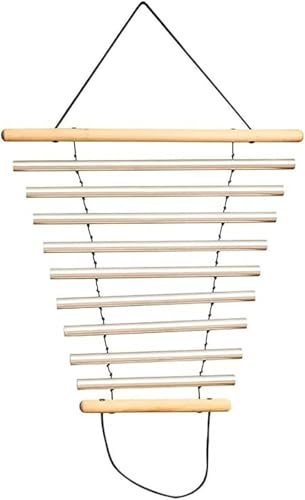 Sound Healing Instrument, 9 Tone Handy Chime for Sound Meditation, Swing Chime with Free Mallet