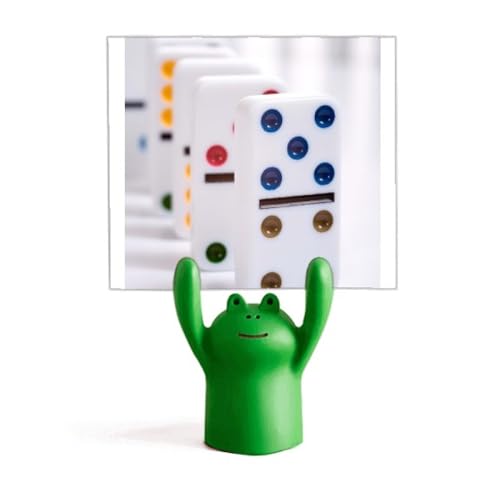 Pai Gow Dominoes chevalet grenouille en bois porte-tuiles dominos chinois