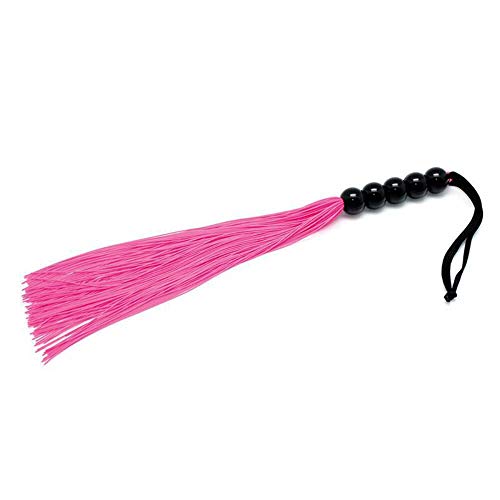 Rimba Bondage Play Silicone Fouets Noir/Rose 38 cm