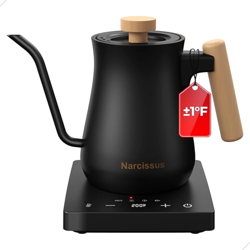 Narcissus P9 Gooseneck Electric Kettle with Temperature Control