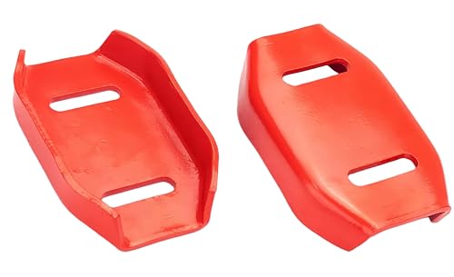 Viefow 2Pcs Universal Snow Blower/Thrower Skid Shoes 02483859 for MTD John Deere Ariens Skid Plates 2459900 2483859