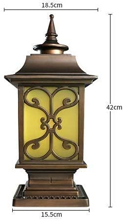 Lampe de porche d'extérieur classique E27 éclairage de cour - 8