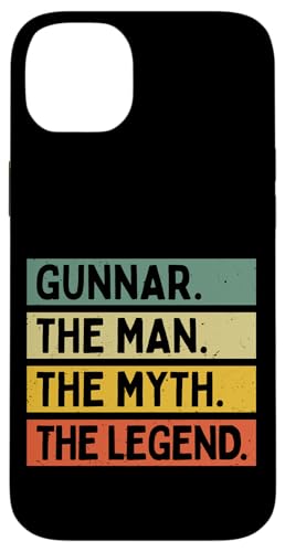 Gunnar The Man The Myth The Legend �ʔ������� �J�X�^�}�C�Y�� �X�}�z�P�[�X iPhone 14 Plus �p