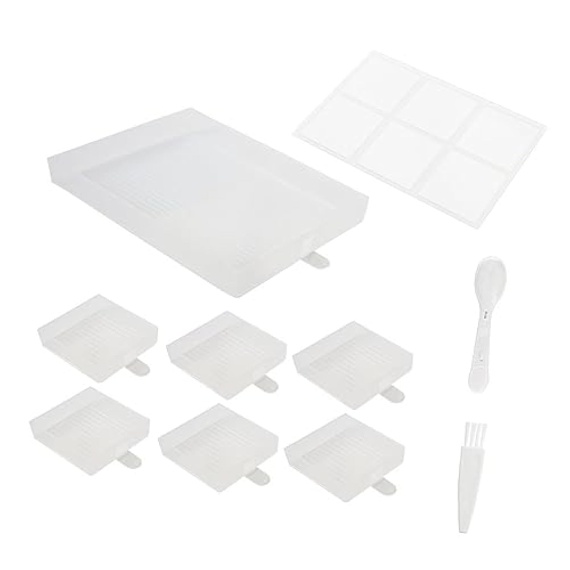 5D Diamond Paint Tray Set, Storage Organizer, Clear