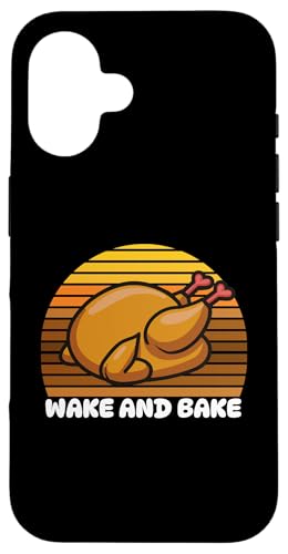 2025 Funny TurkeyWake And Bake Ӎ  W[N Vc X}zP[X iPhone 16 p