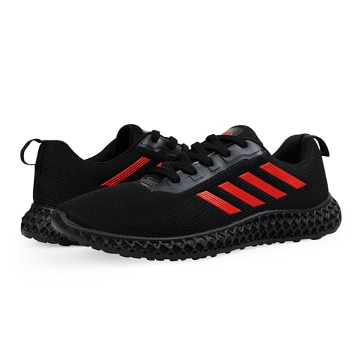Image of ATHCO mens Kandy Running Shoes for Man Comfortable Men's Sports Shoes with Memory Foam Cushioned Insole Sports Shoes for Men Running Walking Lightweight Gym Shoe for Men Comfortable Stylish & Casual Walking Shoe for Man Anti Slip Gym Footwear
