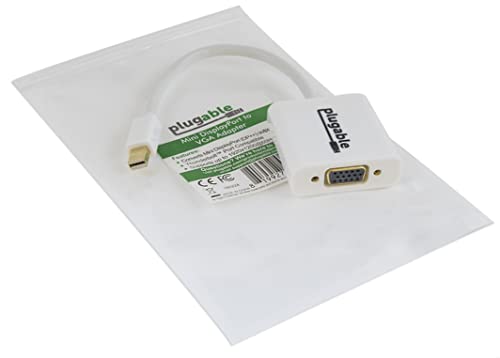 Plugable Mini Displayport (Thunderbolt 2) To Vga Adapter (Supports Mac, Windows, Linux Systems And Displays Up To 1920X1080, Active) #TOP3