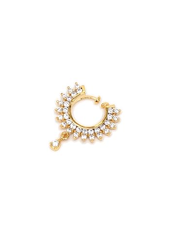 AD Diamond Nose Pin