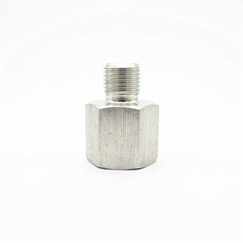 Conector de tubería de hilo M14 a 1/8 hembra macho inoxidable 304 5