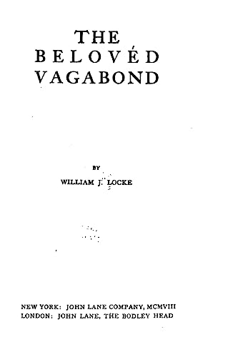 The belovéd vagabond 1533369011 Book Cover