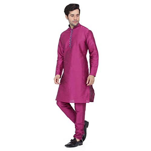 Image of Royal Kurta Men's Cotton Silk Kurta Pyjama Set