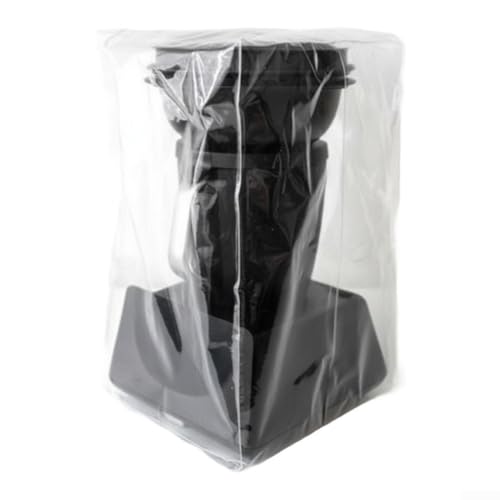 Cubierta antipolvo transparente para Thermomix TM7/TM6/TM5, funda de protección resistente al aceite y al humo, escudo transparente para electrodomésticos con ajuste óptimo 32 x 24 x 38 cm (para