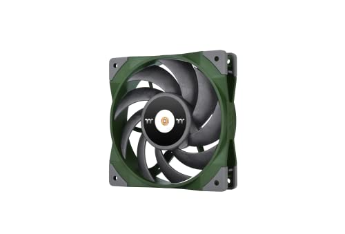 Thermaltake TOUGHFAN 12 Racing Green High Static Pressure Radiator Fan (Single Fan Pack), 120 mm