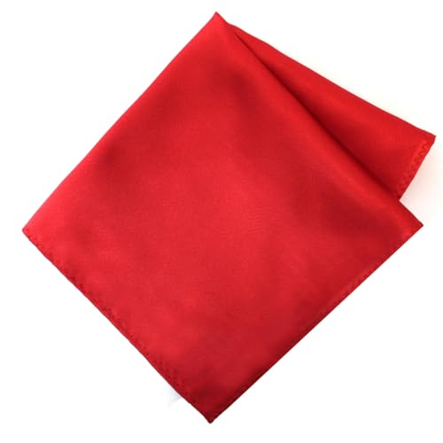 Image of LEONARDI Men's Solid Pocket Square | 30cm x 30cm | Smooth texture | Microfiber | Pack of 1 |
