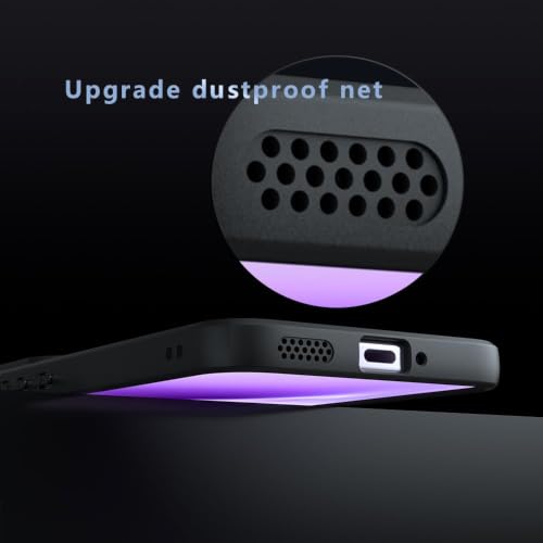 Image of Matte PC+TPU Phone Case for Vivo V70 FE 5G, Black