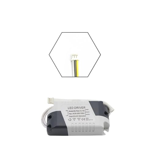 Régulateur LED courant constant tricolore 4-7W 300mA boîtier externe