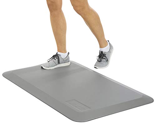 Vive Anti Fatigue Standing Mat - Foot Support for Desk, Office & Home Kitchen Workstation - Ergonomic Comfort Thick Waterproof Pad - Non Slip Bottom, Bevelled Edge - Cushion 24" x 36"