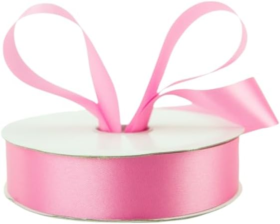 Ribbon Bazaar Outdoor Satin Polyester Ribbon, Great Substitute for Satin Acetate Ribbon - Red 4" 50yd Spool