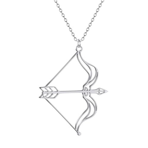 Collier flèche Sagittaire anti-irritation, fini les bijoux lourds et inconfortables