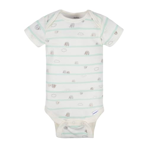 Image of Gerber unisex baby 8-pack Short Sleeve Onesies Bodysuits and Toddler T Shirt Set