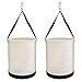 Hocamel 2 Pack Utility Canvas Tool Bucket 15