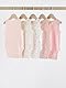 NEXT 5er-Pack Baby Trägertops Pink Bunny 3-6 Monate