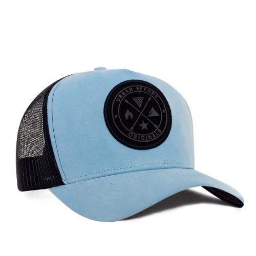 Urban Effort Mesh Back Cap - for Men and Women Baseball Hat 5-Panel Trucker Hat - Great Snapback Closure for Hunting & Hiking