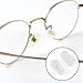 8 Pairs Silicone Nose Pads Covers, Anti-Slip Eyeglass Nose Bridge Pads, Comfortable Slip-on Nose Pads for Glasses and Sunglasses