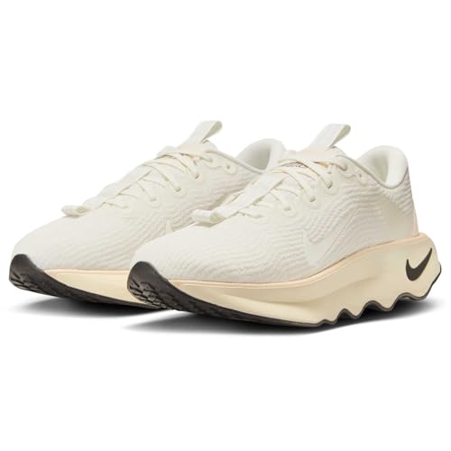 Nike Motiva Women's Walking Shoes (DV1238-105, Sail/Pale Ivory/Guava Ice/Sail) Size 9.54