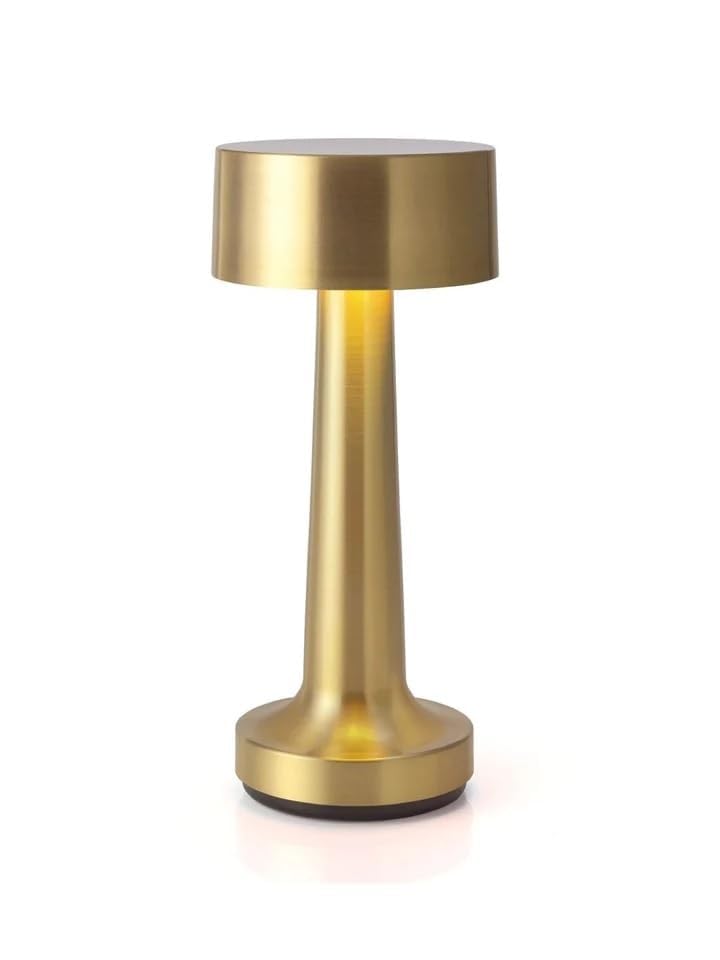 deziine®Led Table Lamp-3-Levels Brightness- Dumbbell Shape Dimmable USB Rechargeable Desk Lamp Night Light for Restaurant,Hotel,Bar,Restaurante,Tabel lamp-Pack of 1 deziine®Led Table Lamp-3-Levels Brightness- Dumbbell Shape Dimmable USB Rechargeable Desk Lamp Night Light for Restaurant,Hotel,Bar,Restaurante,Tabel lamp-Pack of 1