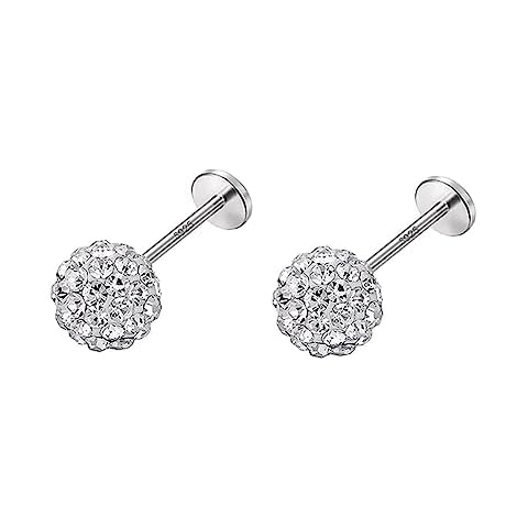 Izpack 20G Crystal Ball Cartilage Earrings Cover