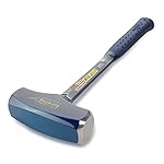 ESTWING BIG BLUE Drilling/Crack Hammer - 4-Pound Long Handle Sledge with Forged Steel Construction & Shock Reduction Grip - B3-4LBL - Image 3