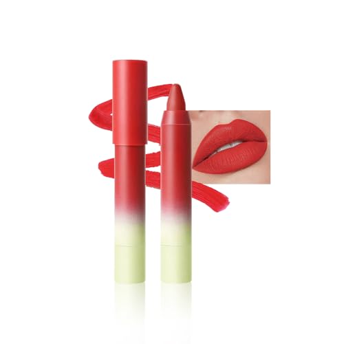 Image of Classic Red Lip Matte Lip Liner Pencil - Smooth & Moisturizing Lip Pencil for Precise Contour, Rich Color Payoff, Lightweight Everyday Lip Makeup, Twist-Up Design,04#