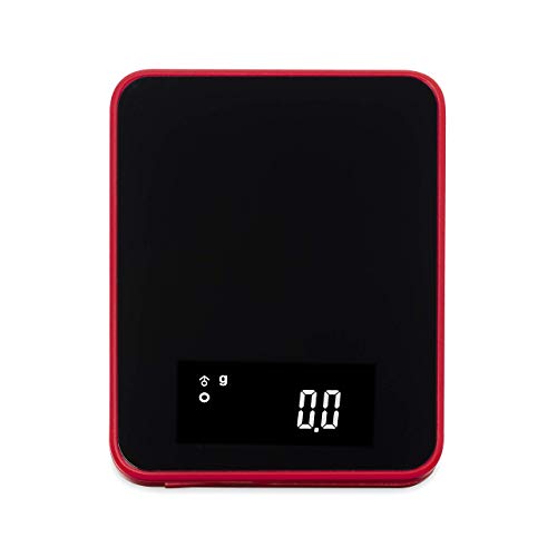 Truweigh STORM Digital Mini Scale - (200g x 0.01g - Red) - Scientific Digital Scale - Digital Travel Scale - Mini Digital Scale - Small Pocket Size Scale - Traveling Scales Digital Weight